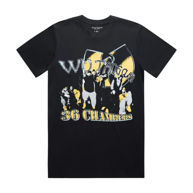 Wu-Tang Shaolin Slums T-Shirt schwarz Classic Fit