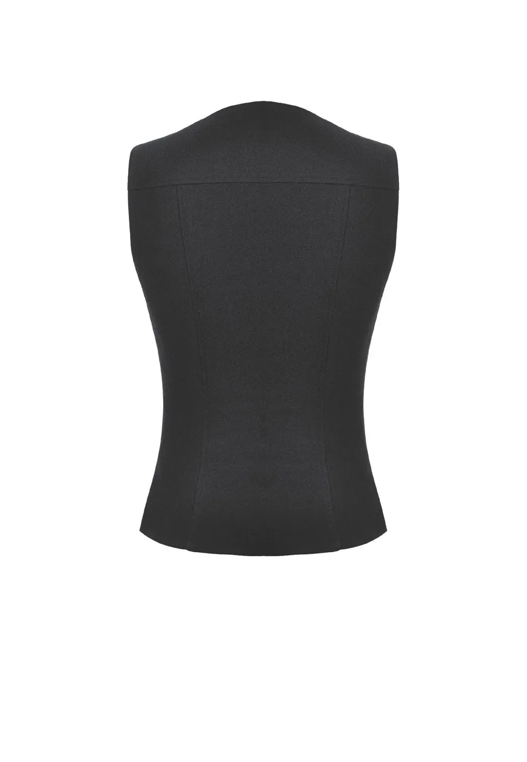 Impericon Dark Functional Style Metal Ring Strap Top
