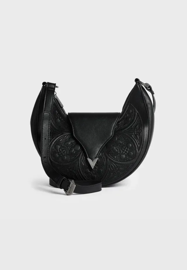 Impericon Cathedra Embroidered Crossbody Bag schwarz Neuheit