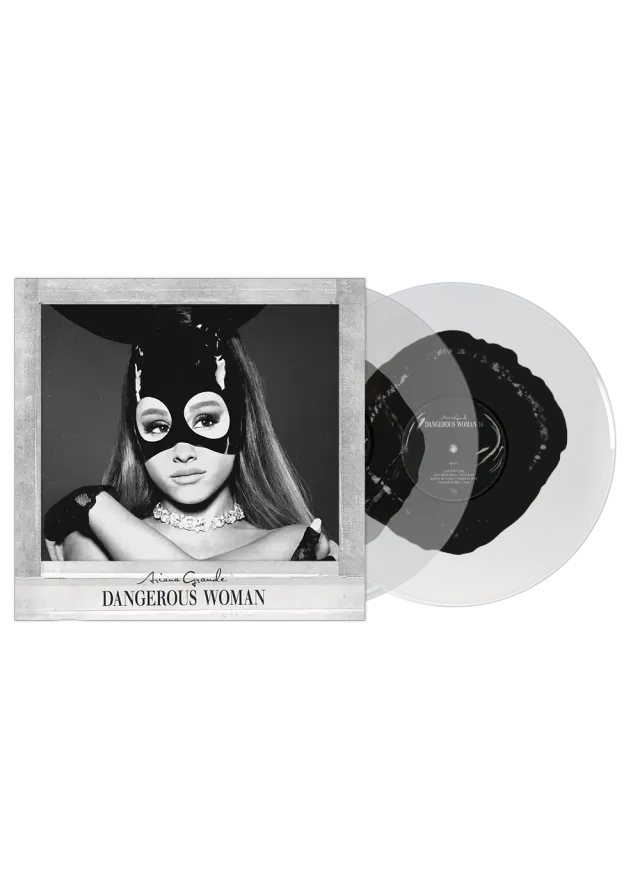 Ariana Grande Dangerous Woman Tenth Anniversary 2LP Vinyl Schwarz-Clear