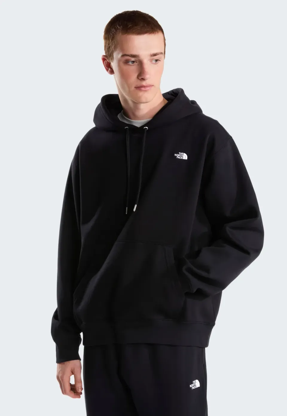 Simple Dome Relaxed TNF Black Hoodie schwarz