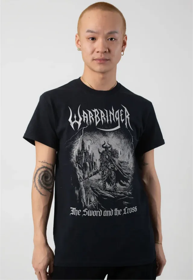 Impericon The Sword And The Cross T-Shirt Schwarz