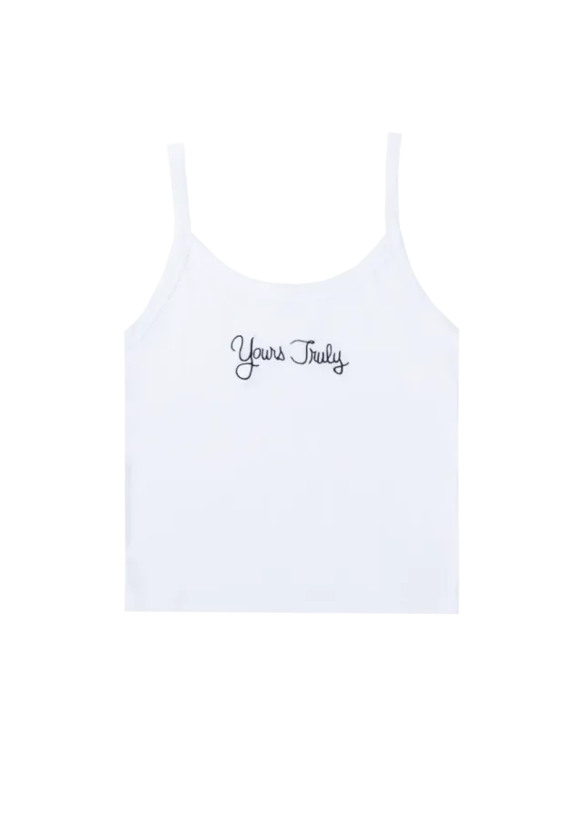 Ariana Grande Yours Truly 10th Anniversary Tank Top Cropped