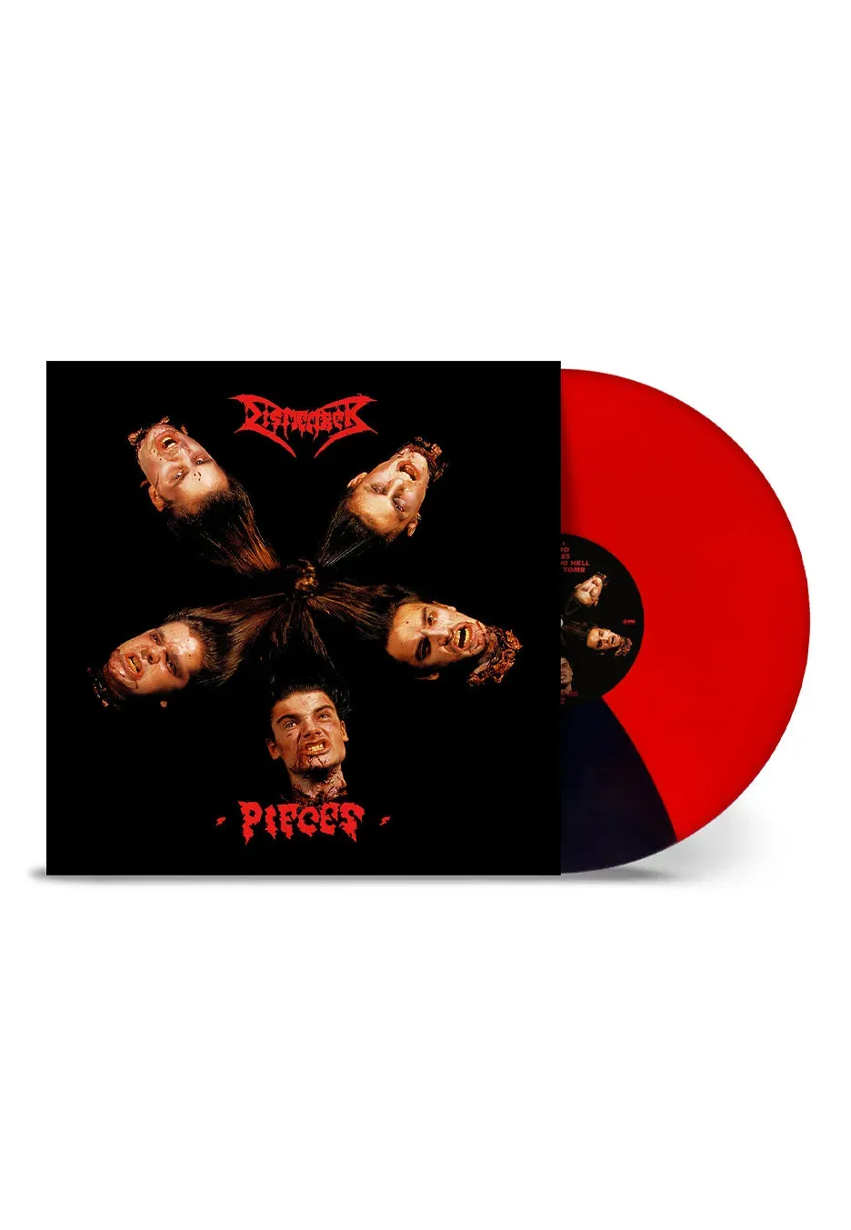 Impericon Pieces Red/Black Half/Half Vinyl LP