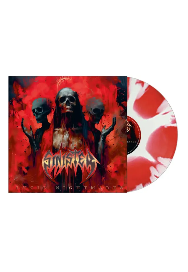 Impericon Lucid Nightmares Ltd. Sunburst White Red Vinyl