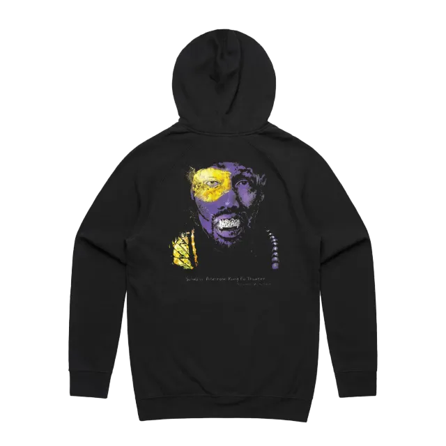 Wu-Tang SAKFT Hoodie Slim-Fit Butterwash schwarz