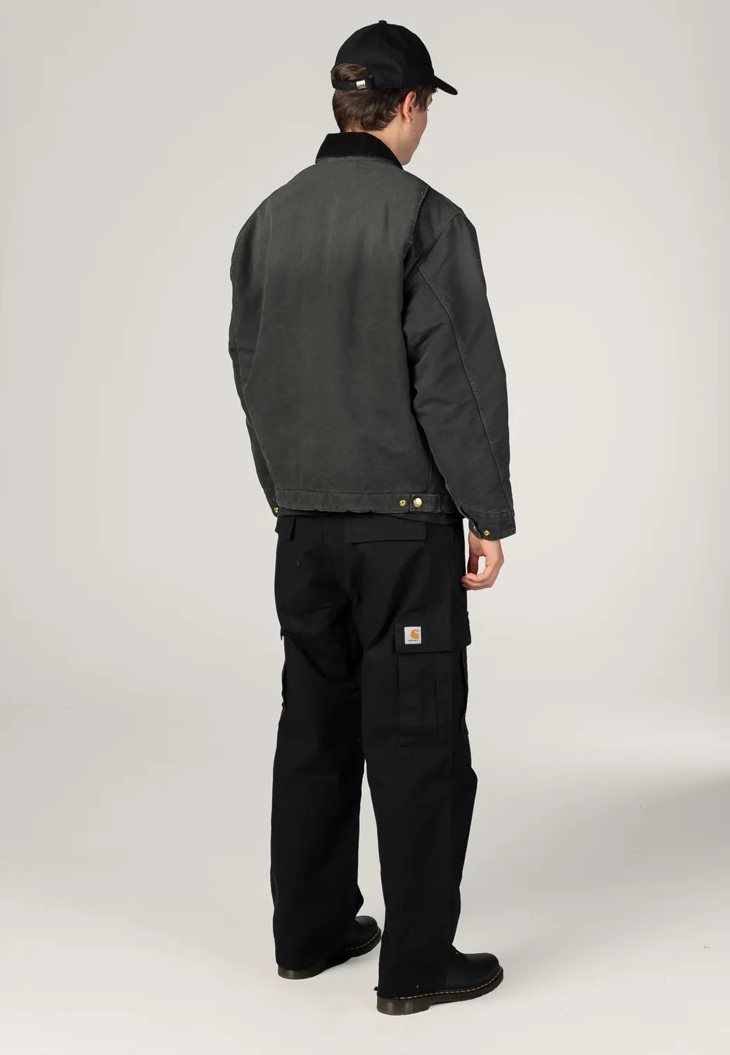 Impericon OG Detroit Stone Canvas Jacke Raven Black