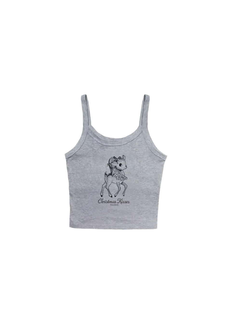 Ariana Grande Christmas Kisses Cropped Tank Top Mix