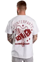 Counterparts Sling White T-Shirt weiß Hardcore