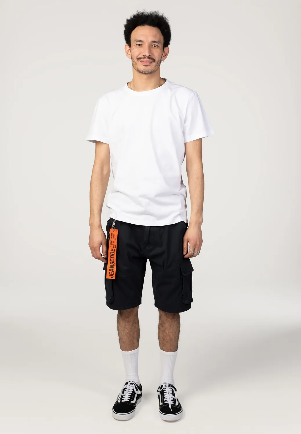 Impericon Pearl Black Shorts Schwarz Baumwolle