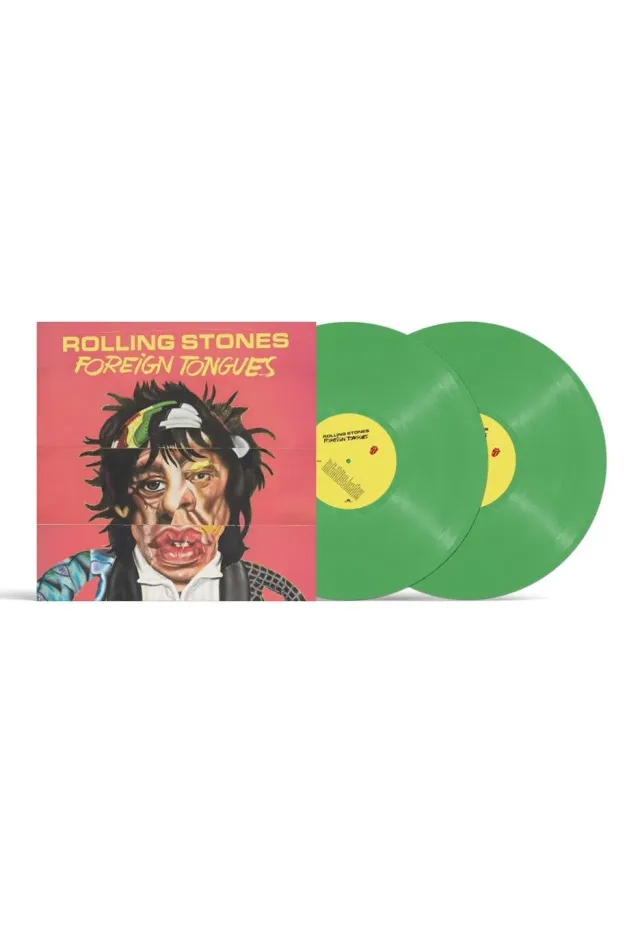 Rolling Stones Foreign Tongues Green 2 Vinyl Colored Ltd.