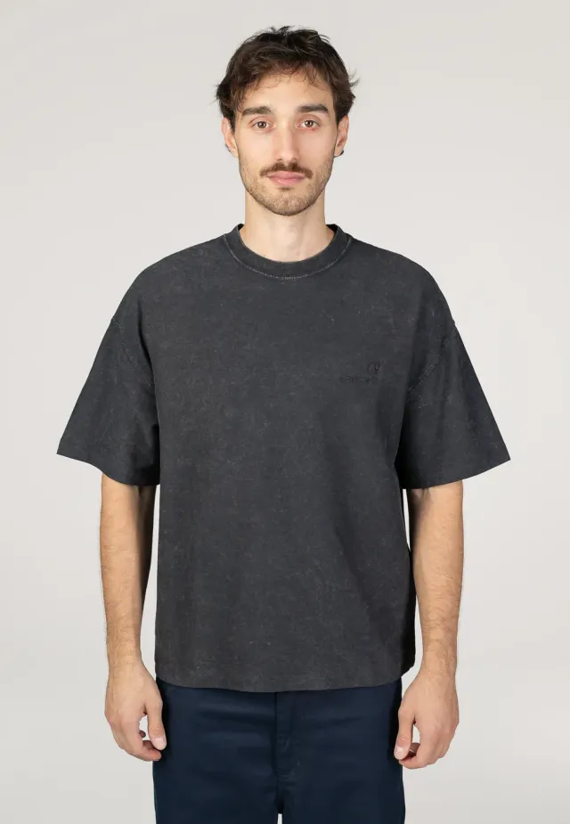 Impericon Lambert Moon Wash Black T-Shirt schwarz Jersey