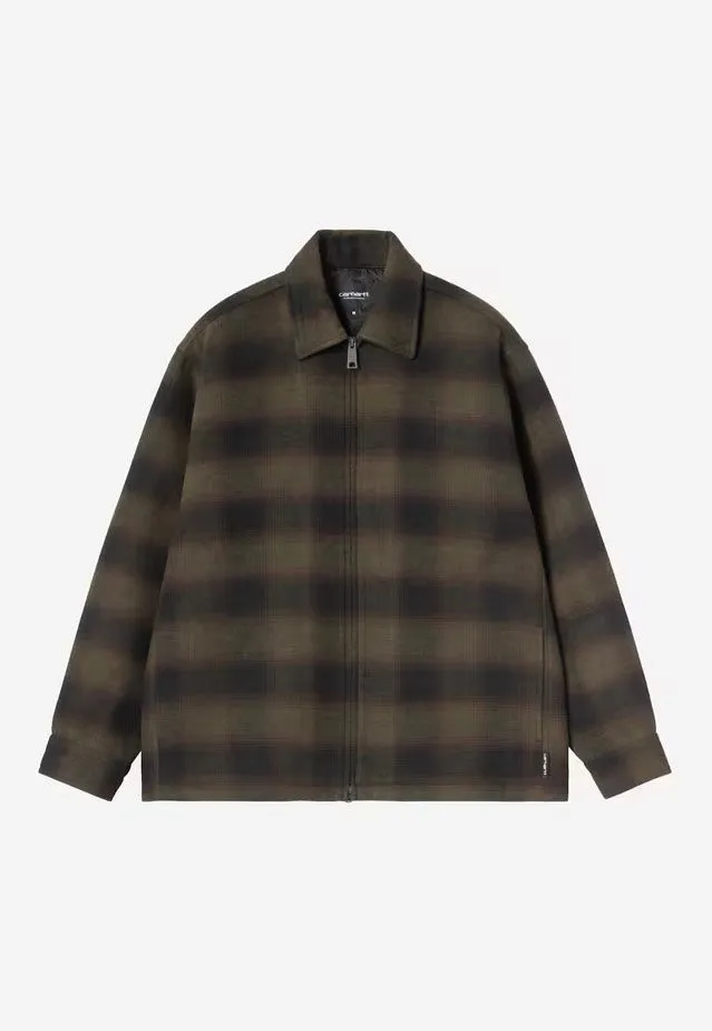 Alton Check Cypress Jacke grün Twill Herren