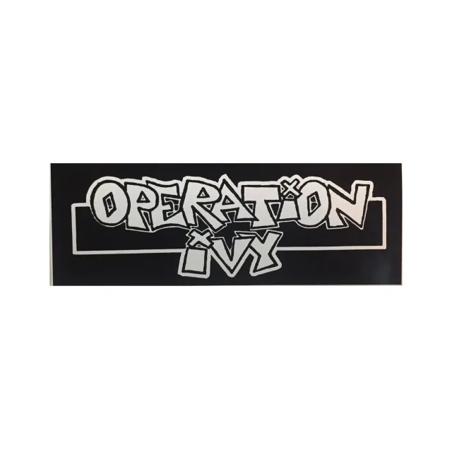 Operation Ivy Logo Sticker 17,8 cm Vinyl