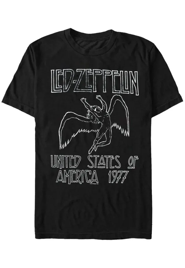 Impericon US '77 T-Shirt schwarz Classic Rock