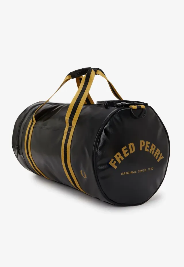 Impericon Tipped Classic Barrel Dufflebag Black/Gold