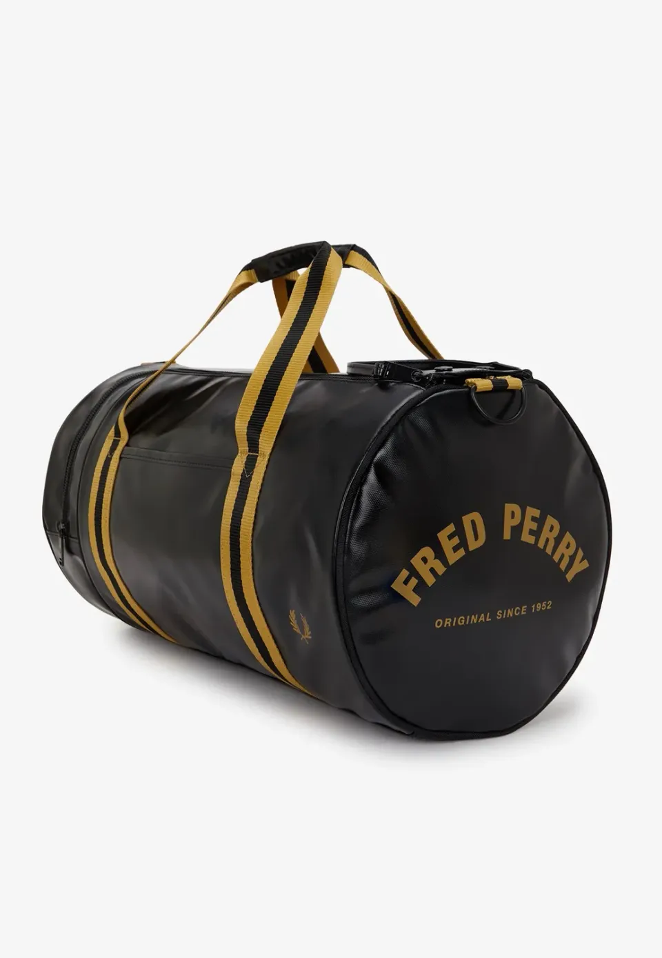 Impericon Tipped Classic Barrel Dufflebag Black/Gold