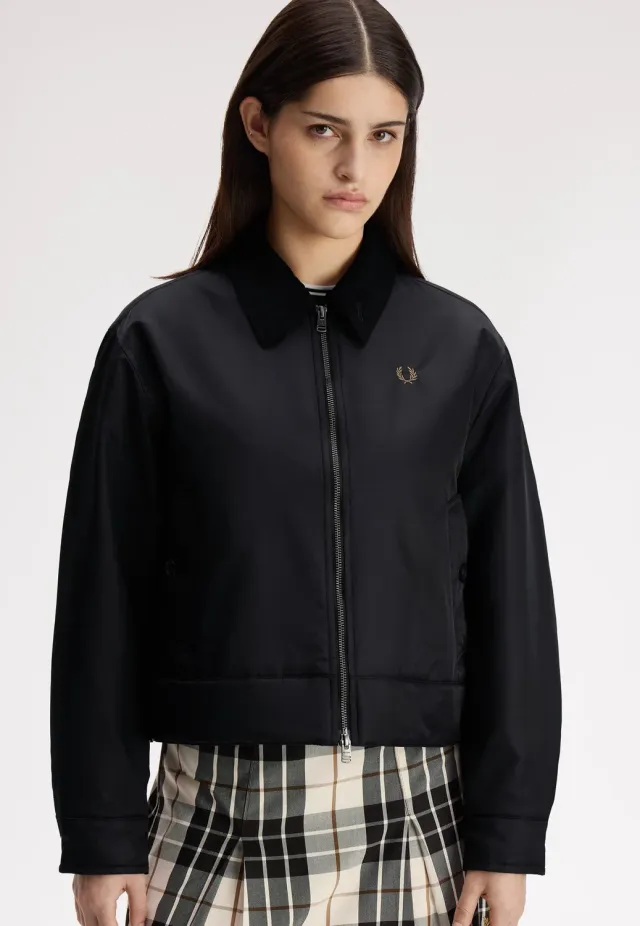 Impericon Padded Caban Black Jacke schwarz