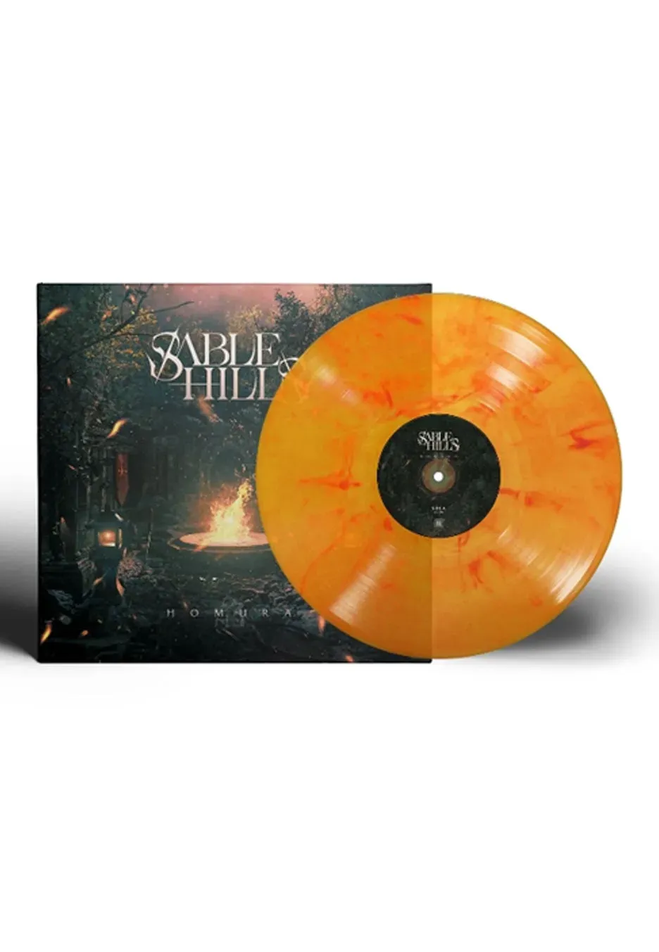 Homura Clear Yellow Red Marbled Vinyl Limited Metalcore LP