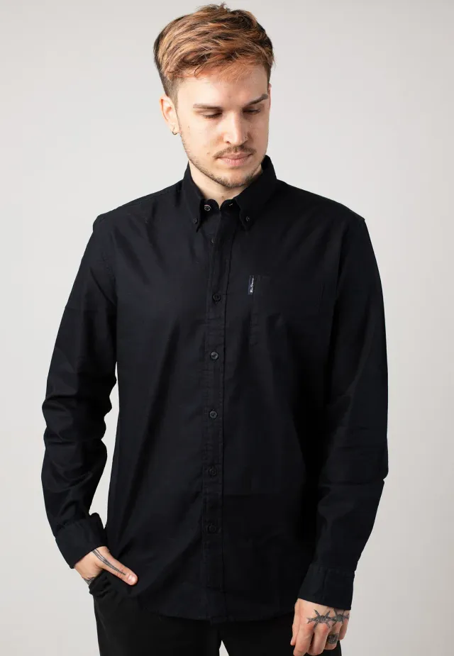 Impericon Signature Oxford Black Hemd langarm schwarz