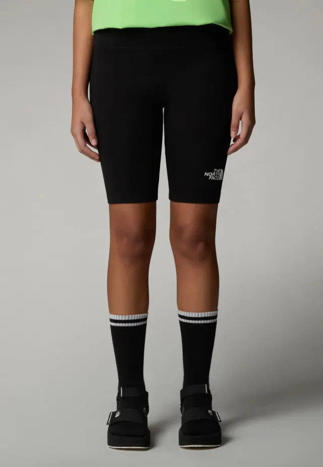 TNF Simple Dome Legging Shorts Schwarz Damen