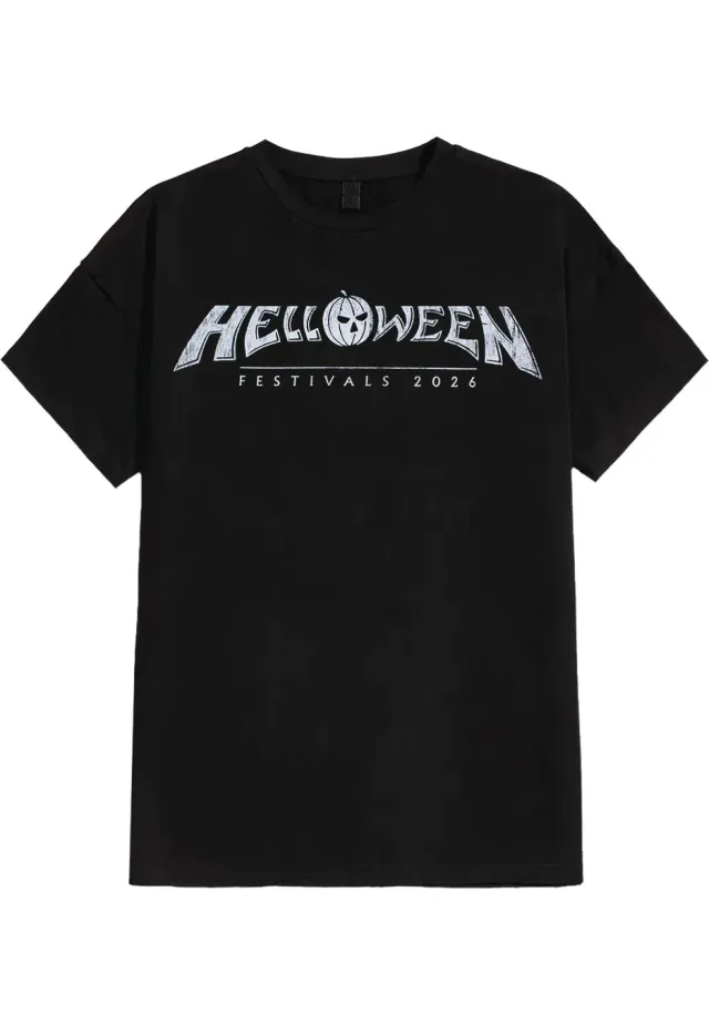 Impericon Classic Logo Festivals 2026 T-Shirt schwarz Heavy Metal