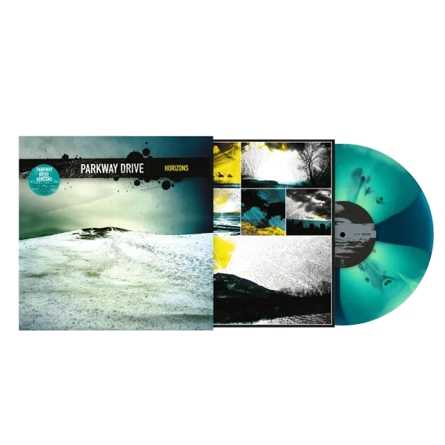 Parkway Drive Horizons Sea Blue Green Spinner LP Vinyl