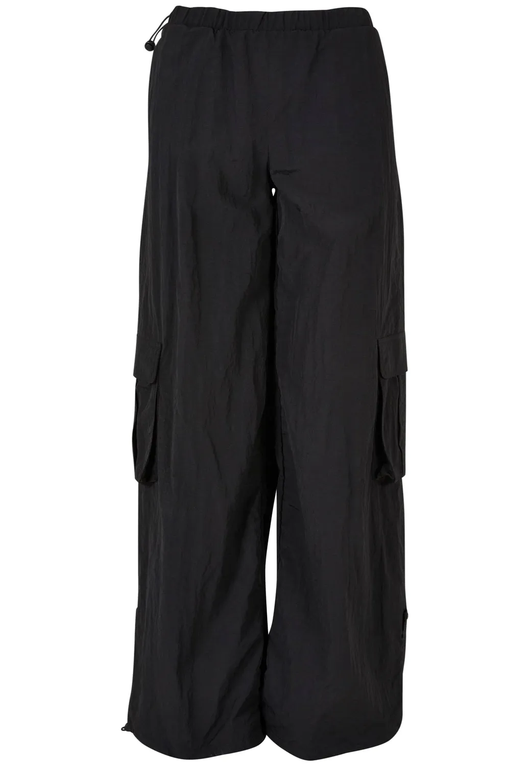 Impericon Wide Crinkle Nylon Hose Black Damen