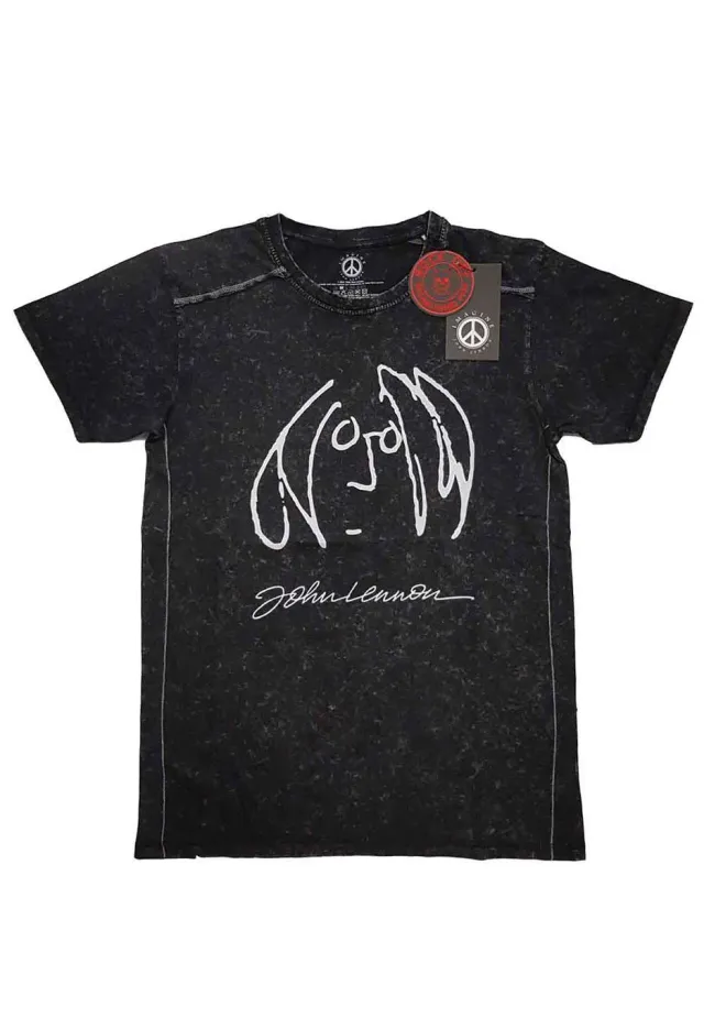 Impericon Self Portrait Snow Wash T-Shirt schwarz