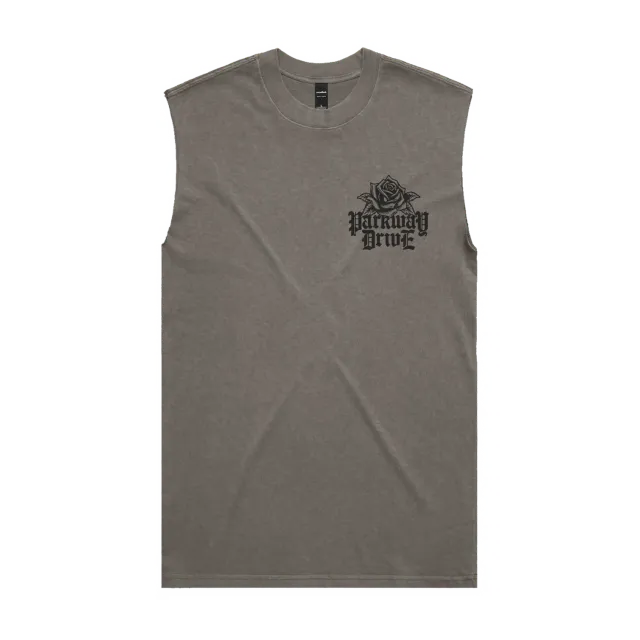 Parkway Drive Chronos Tanktop Heavyweight grau