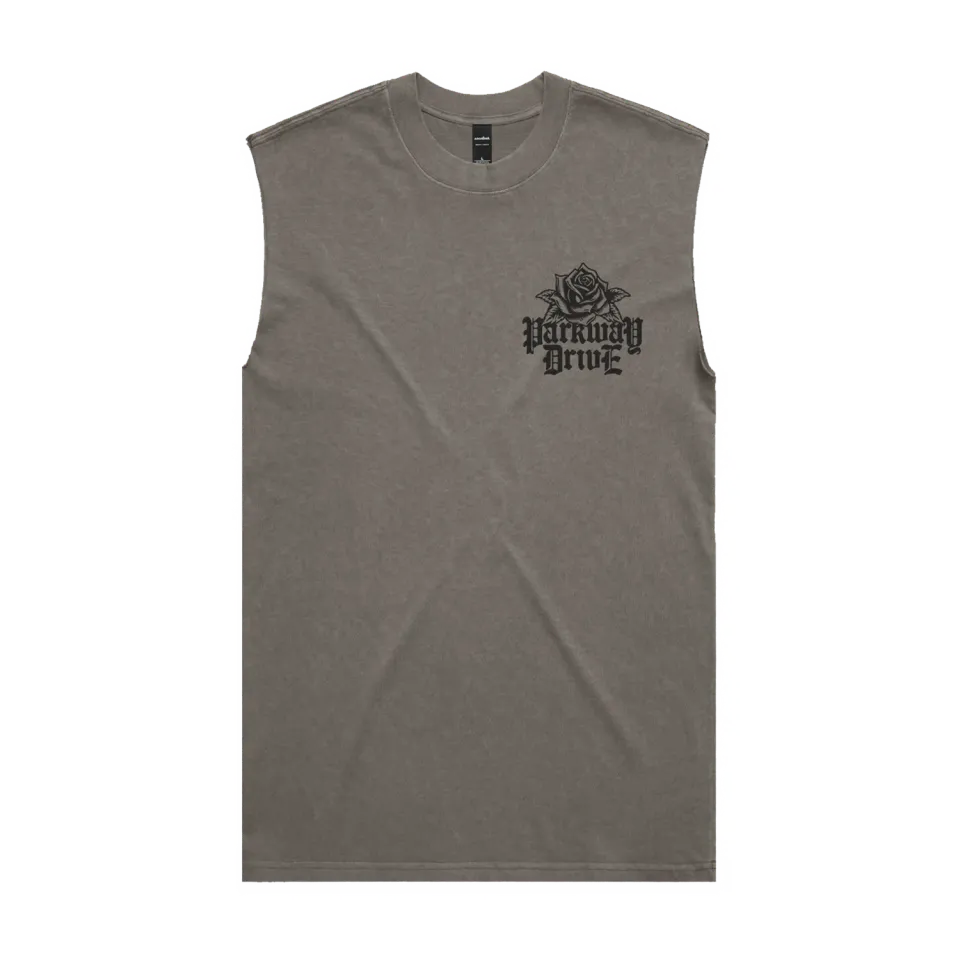Parkway Drive Chronos Tanktop Heavyweight grau