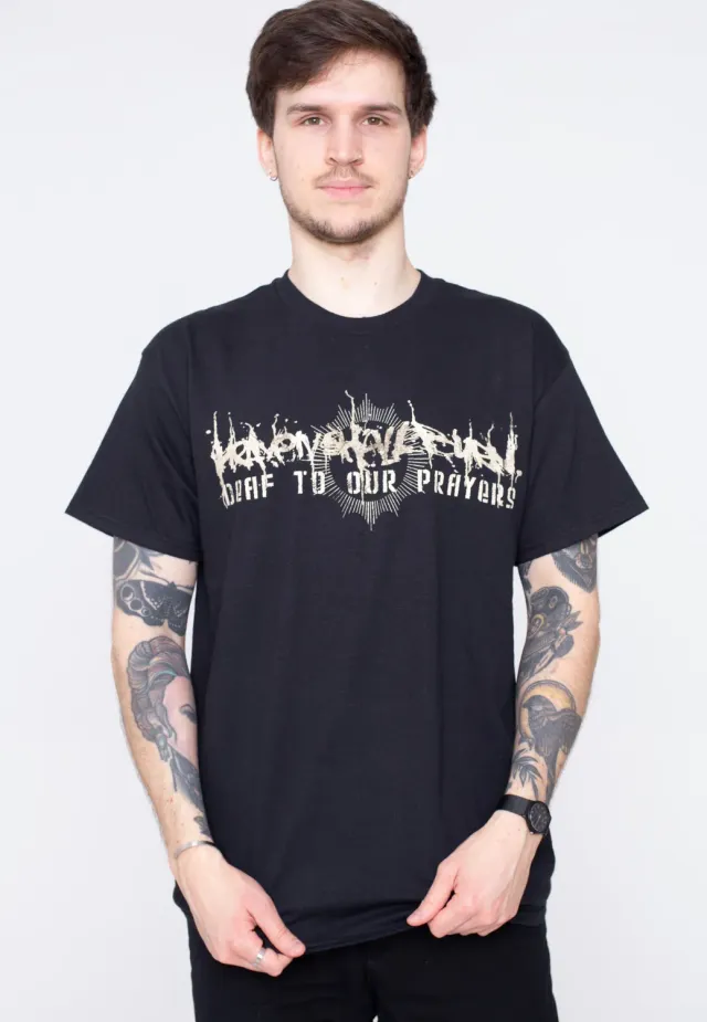 Impericon Deaf To Our Prayers Cover T-Shirt schwarz