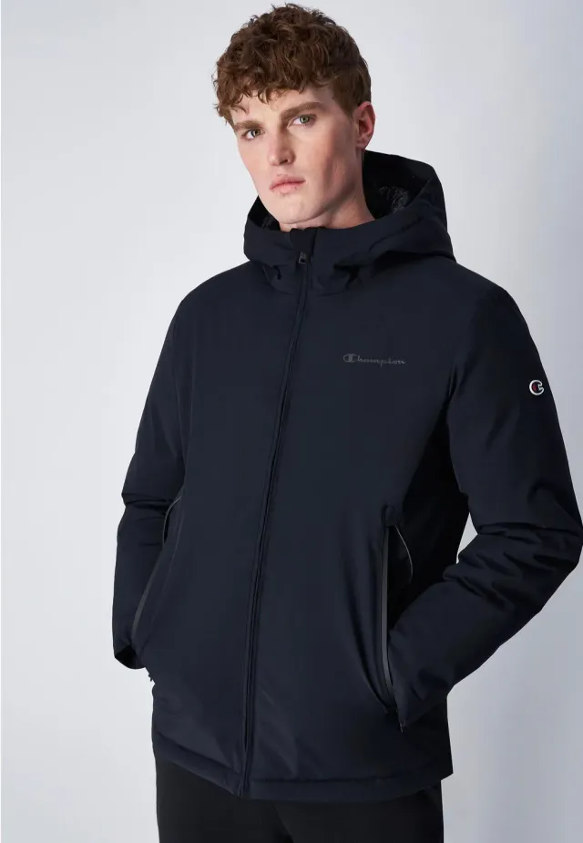 Hooded Black Beauty Jacke Hardshell schwarz M-XL