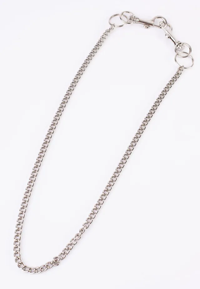 Impericon Jean Metal Long Hosenkette Onesize Metall grau